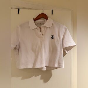 Kith Women's White Crop-top size m